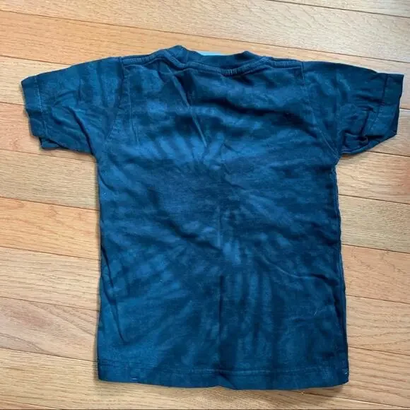 Kids’ black tie dye Jamaica tshirt, size 2-4 - Picture 5 of 5